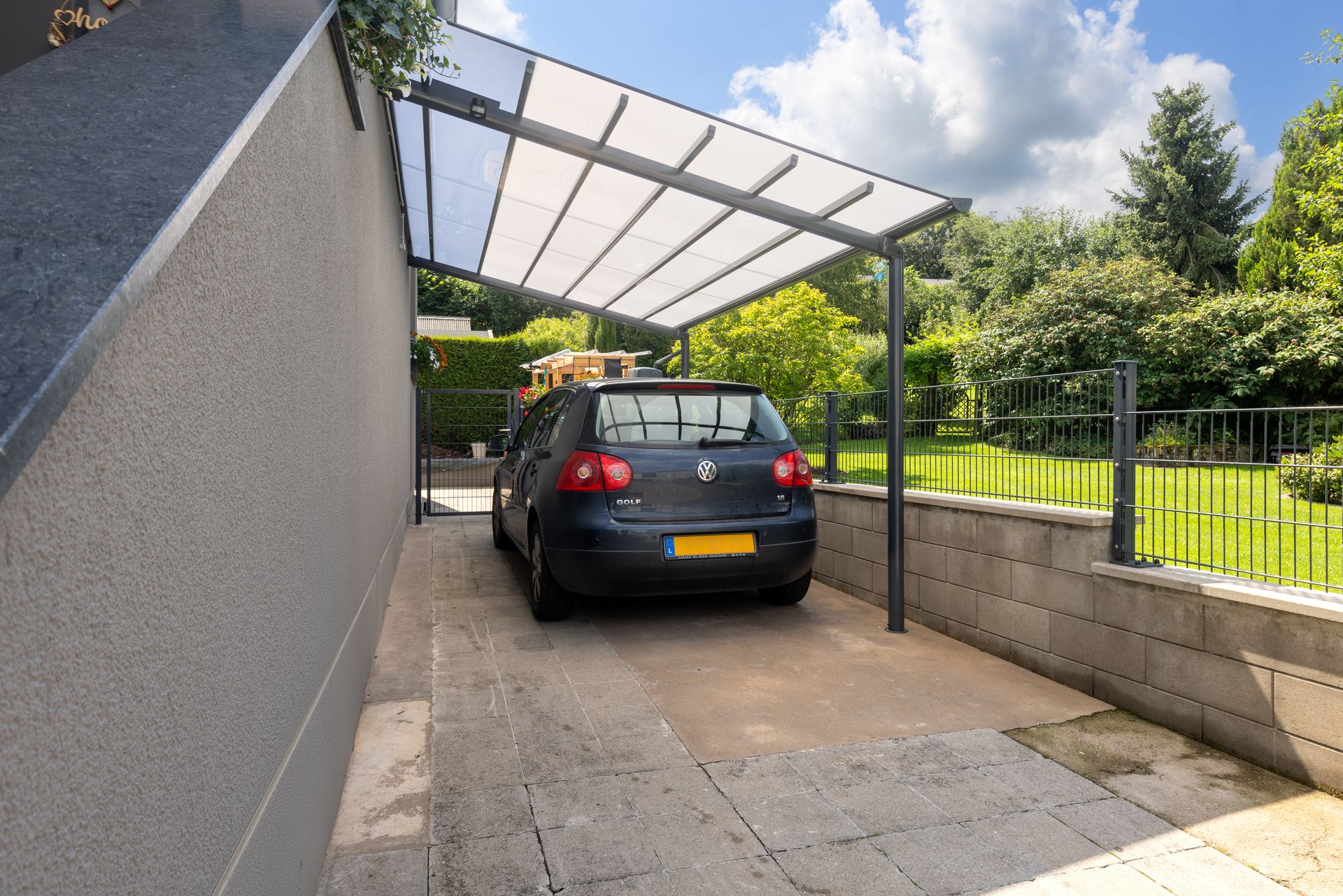 Carport adossé